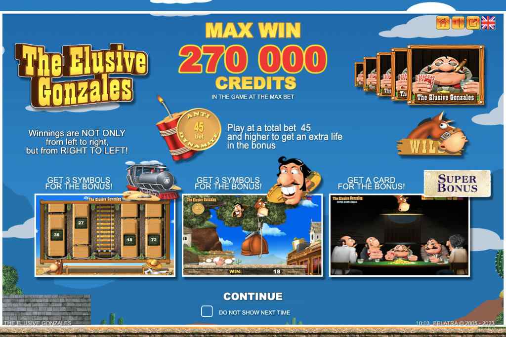 Обзор слота The Elusive Gonzales от Belatra Games